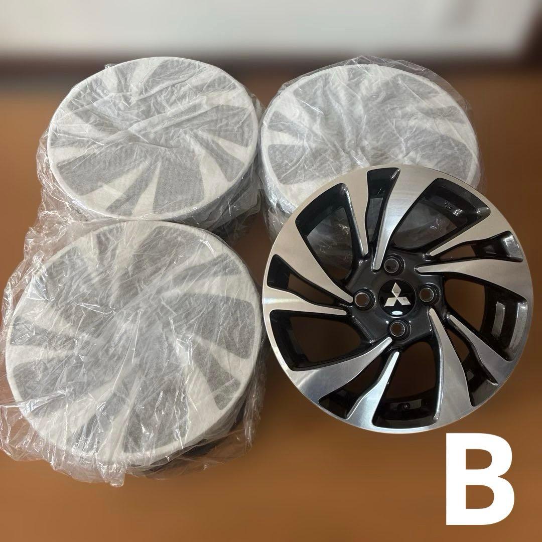三菱 15インチ ホイール 5スポーク　2本　B