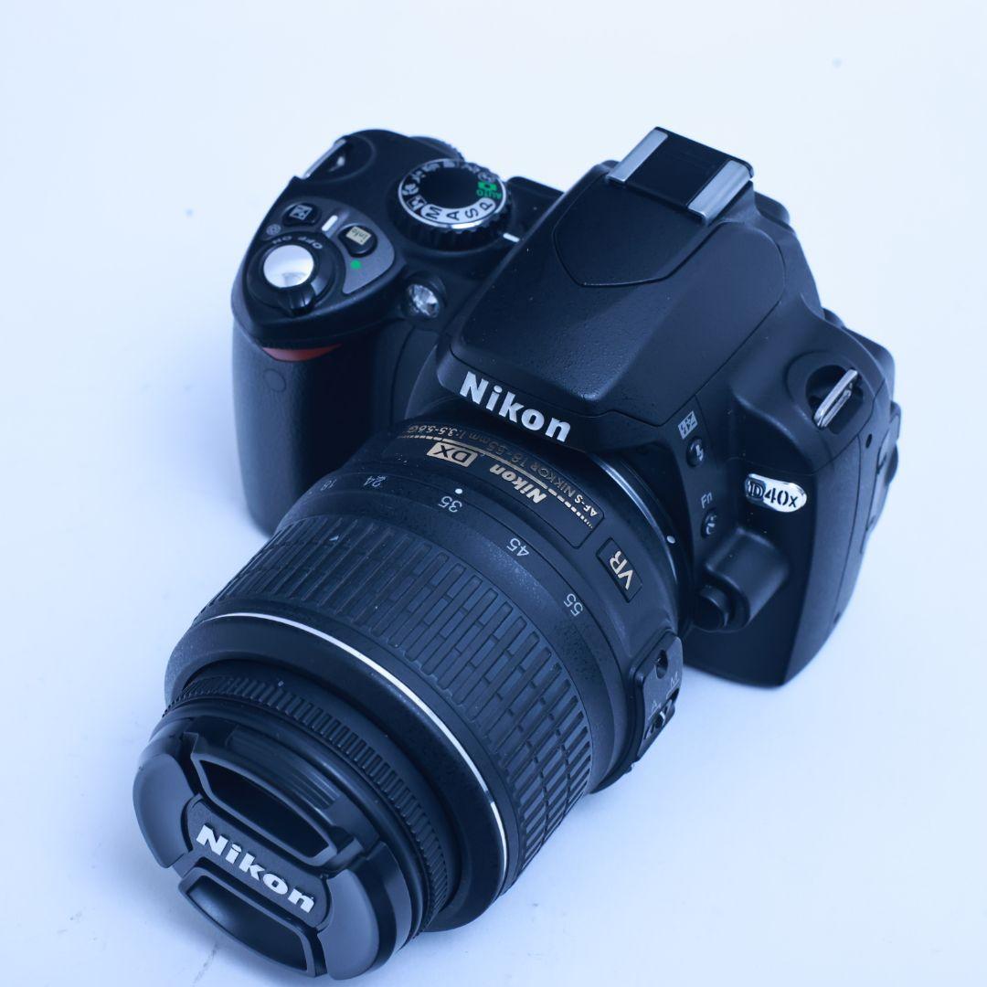 Nikon D40X 一眼レフデジタルカメラ 電池 充電器 標準レンズ付