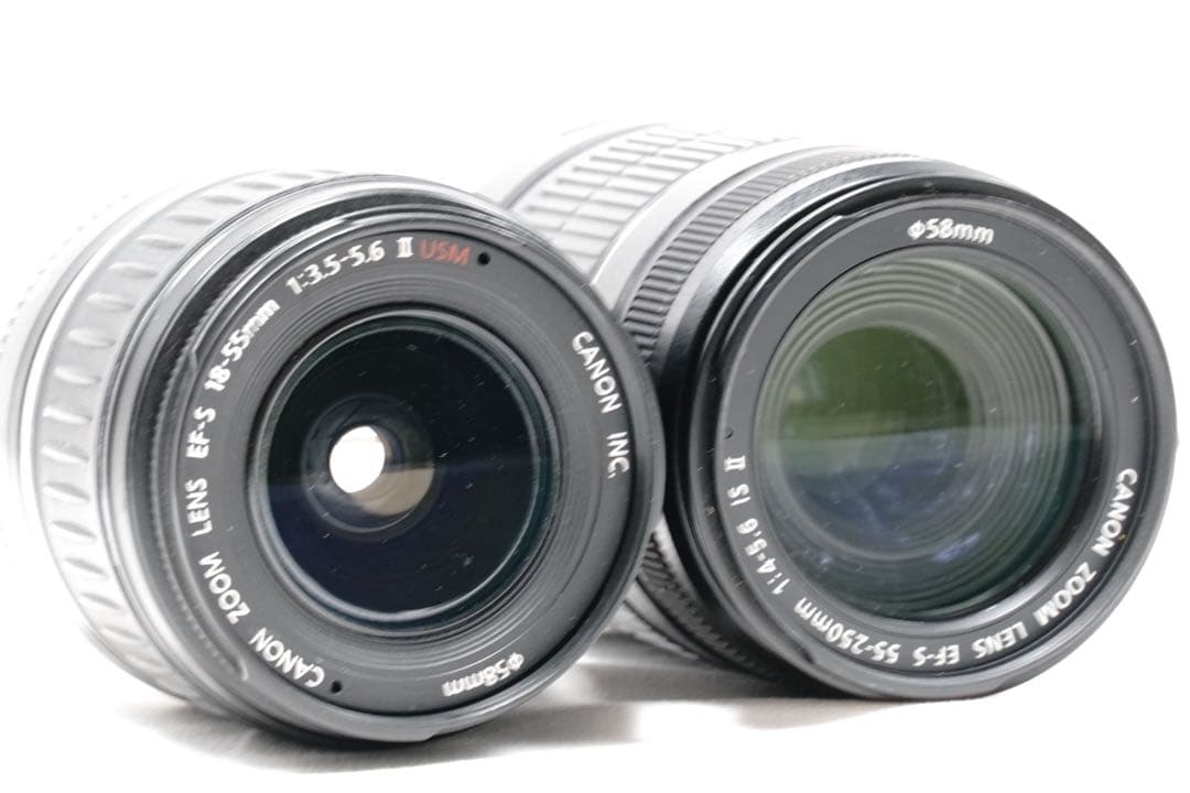 極美品✨Canon 70D Wifi装備 ダブルレンズ ✨安心フルセット✨