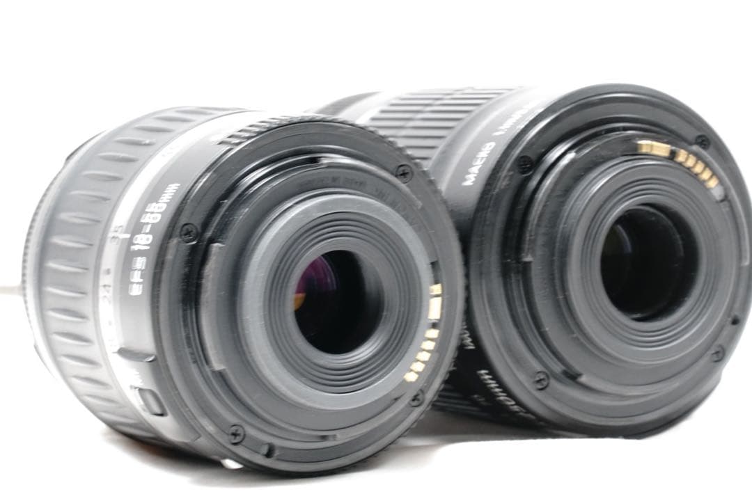 極美品✨Canon 70D Wifi装備 ダブルレンズ ✨安心フルセット✨