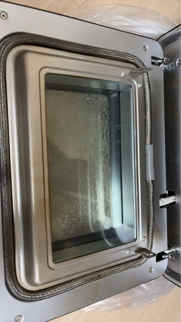 ENRO ピザ窯MINI 前面ガラスひび割れあり ジャンク品扱い