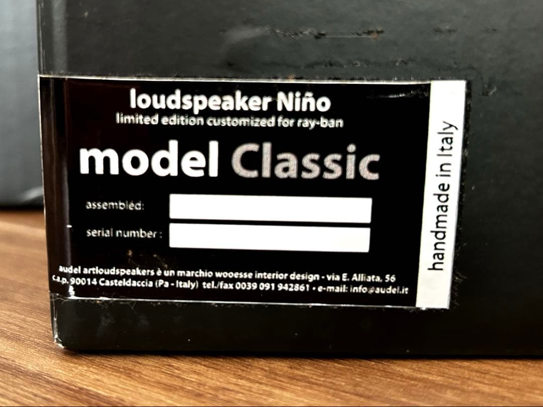 Ray-Ban スピーカー Audel 新品未使用