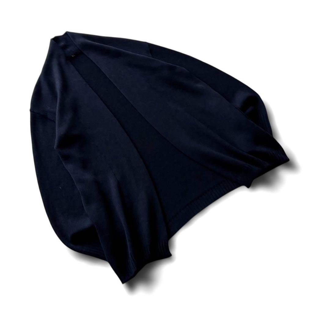 【美品】45R/45RPM ウール100% ボタンレスカーディガン