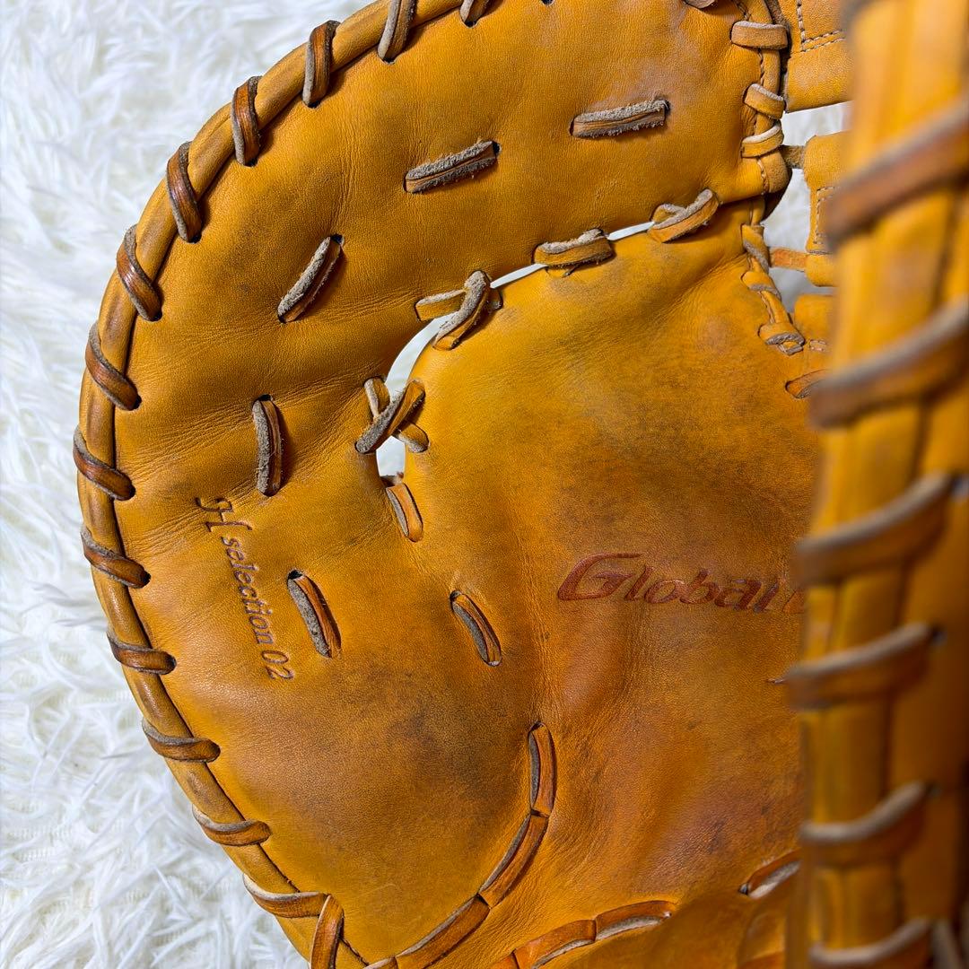 美品　ミズノ　ファーストミット　硬式　軟式　左利き グローバルエリート