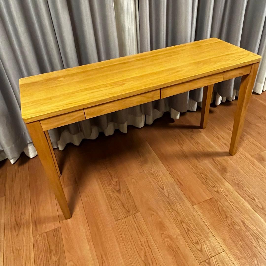 奥行が選べるパソコンデスク 「ナチュラル」Ｃ／１２０×４０ベルメゾン