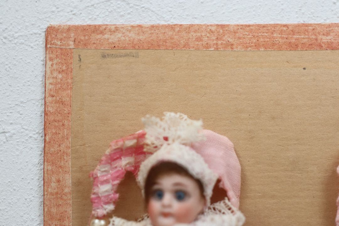 砂漠できなこ　ヘルトヴィヒ アンティーク ビスクドール ピエロ ペア