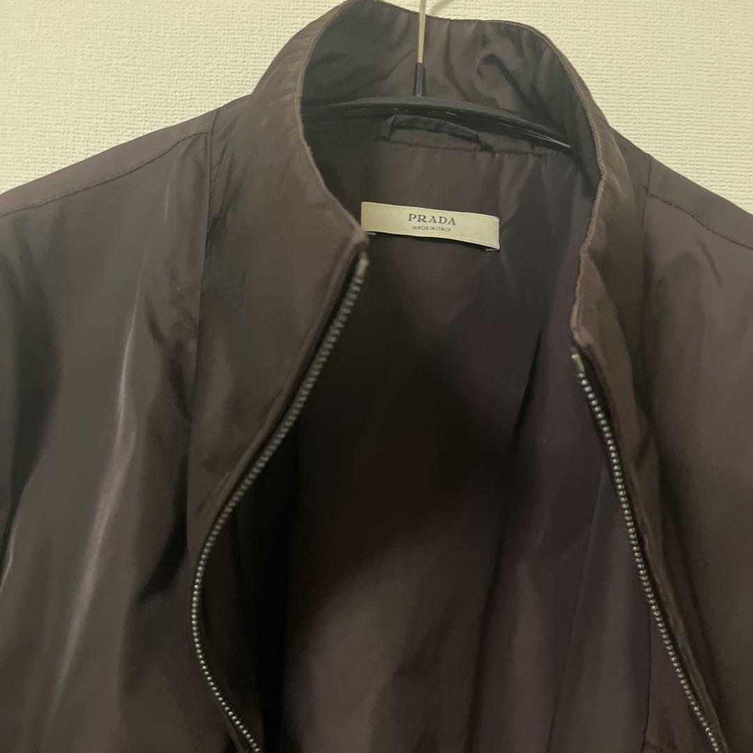 PRADA ダークブラウン ジャンパー