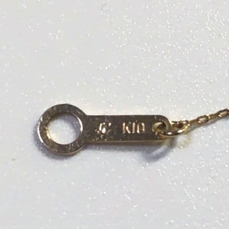 【専用出品】4℃ K10イエローゴールド ダイヤモンド ネックレス