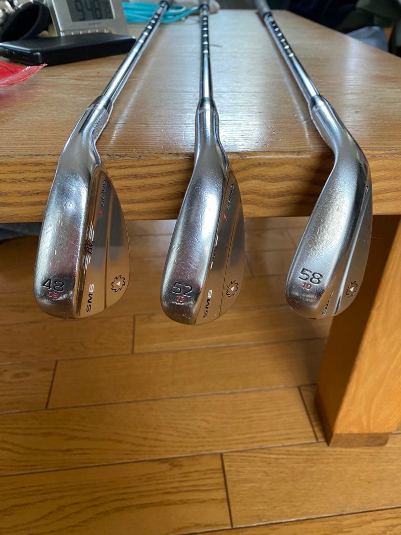 タイトリスト ボーケイ ウェッジ SM6 3本セット（48.52.58）