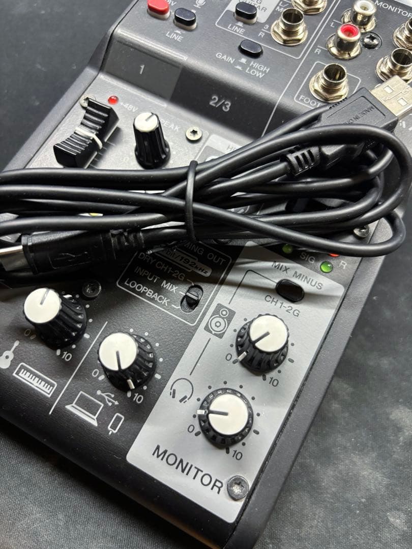 AG03MK2 オーディオインターフェース ブラック