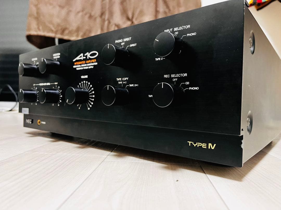 NEC A-10 Type IV プリメインアンプ