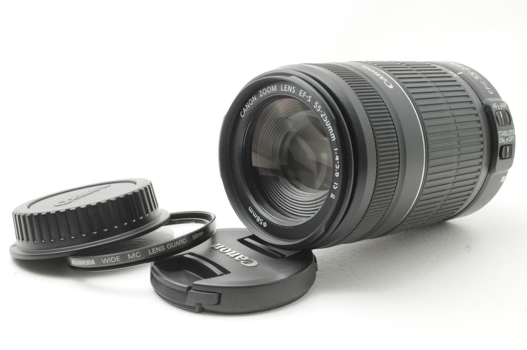 ★美品★CANON キヤノン EF-S 55-250mm F4-5.6 IS Ⅱ