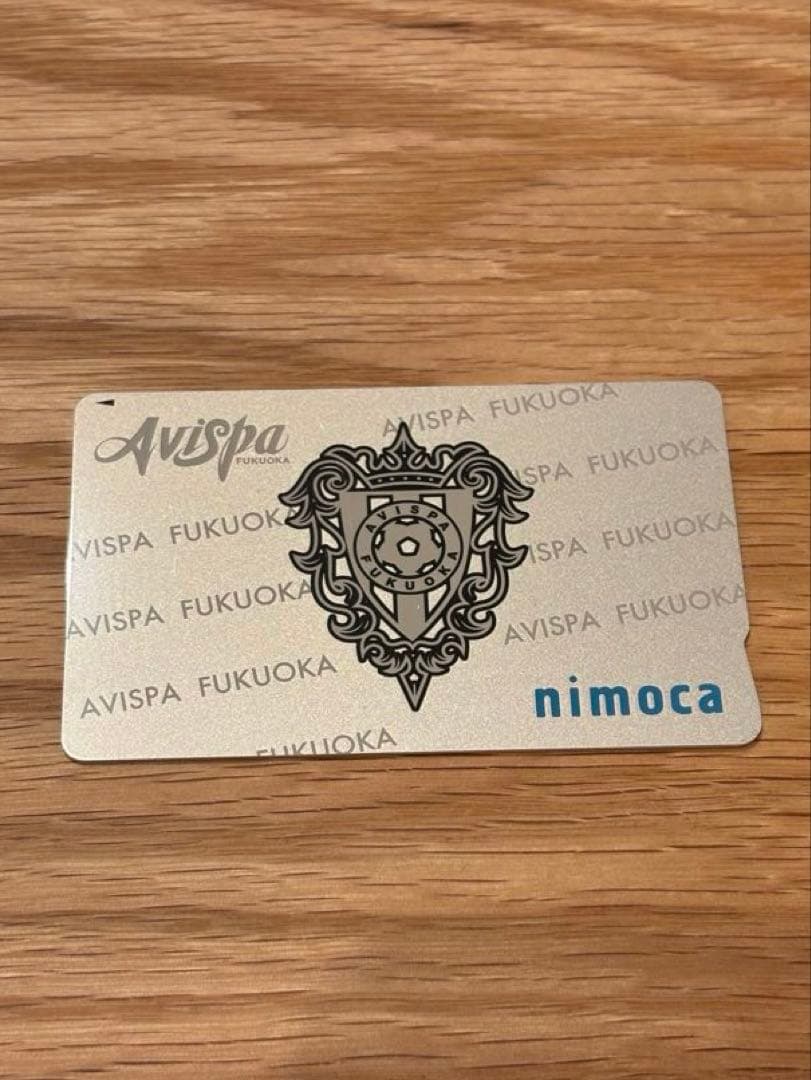 アビスパ福岡　nimoca　ICカード　チャージなし レア品