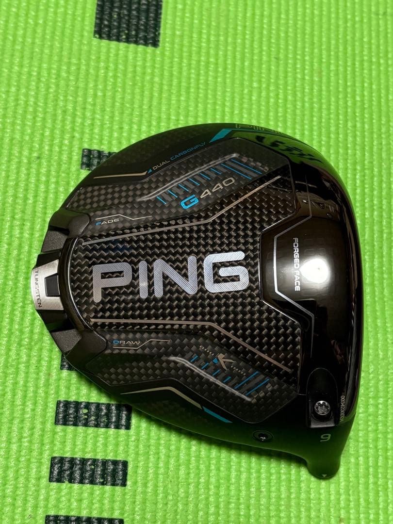 PING G440K ドライバー 9度 ヘッドのみ