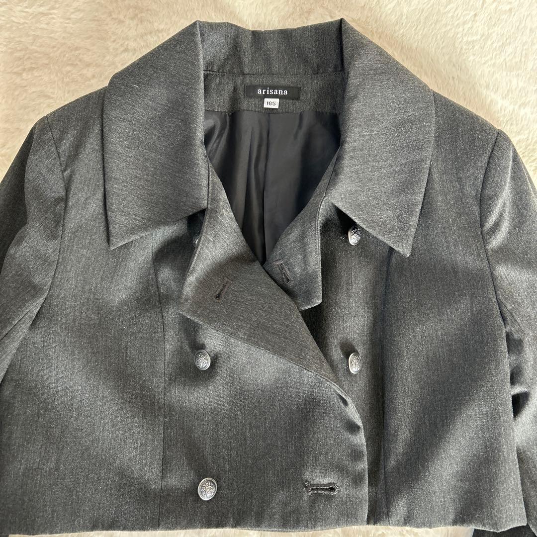 アリサナ　ジュニアフォーマルスーツ -165cm グレー