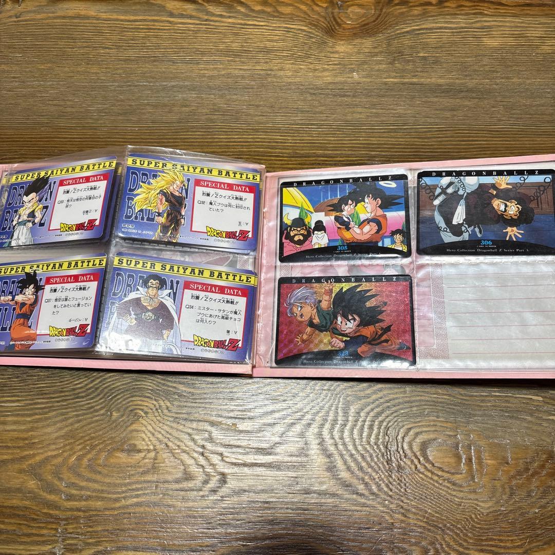 レアキラカード VintageドラゴンボールZ ヒーローコレクションアルバム付