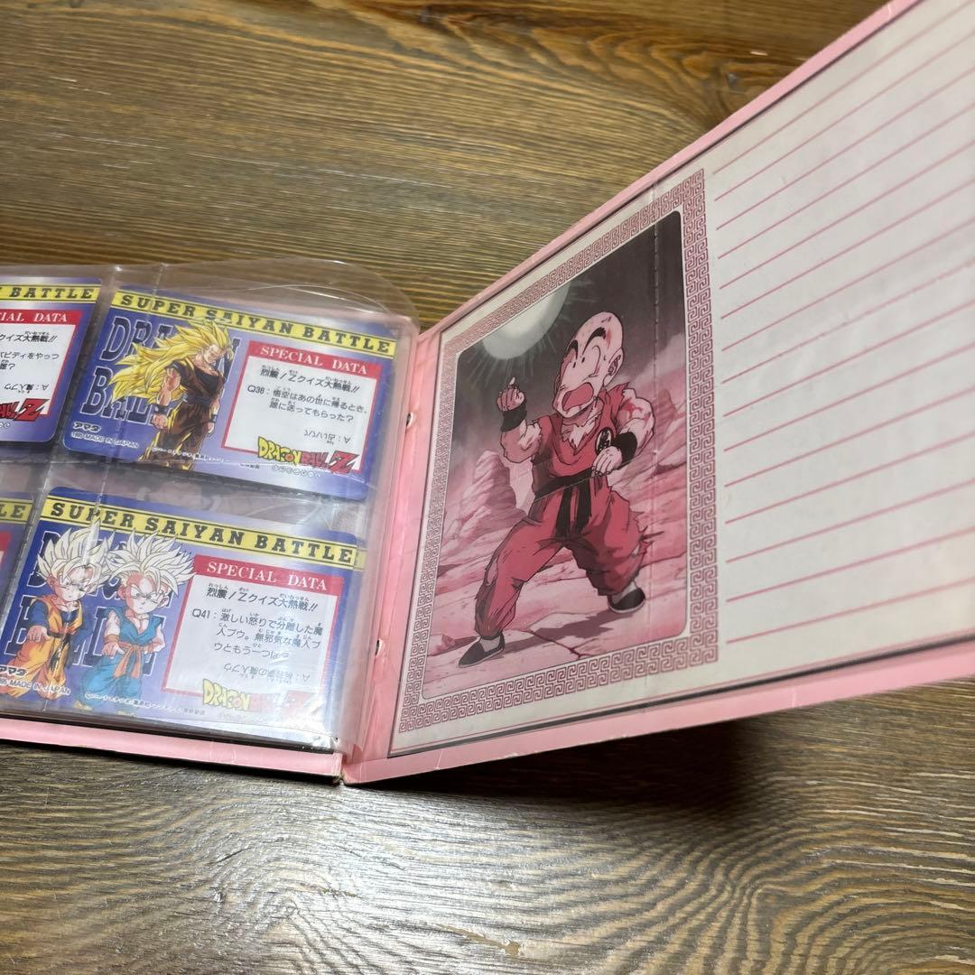 レアキラカード VintageドラゴンボールZ ヒーローコレクションアルバム付