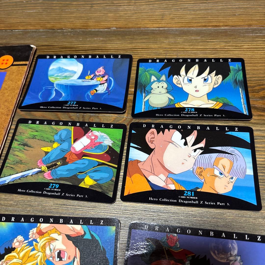 レアキラカード VintageドラゴンボールZ ヒーローコレクションアルバム付