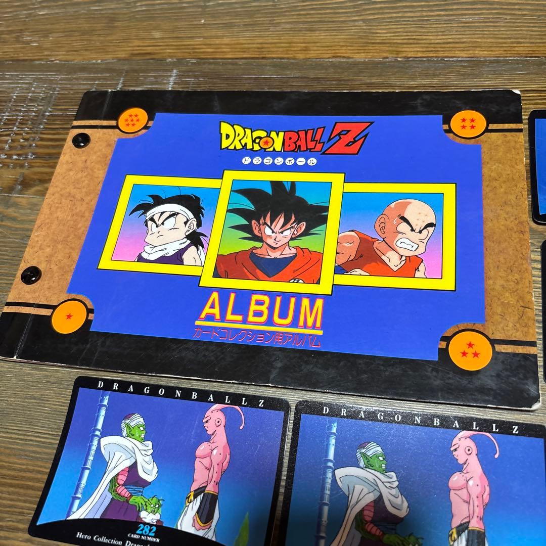 レアキラカード VintageドラゴンボールZ ヒーローコレクションアルバム付