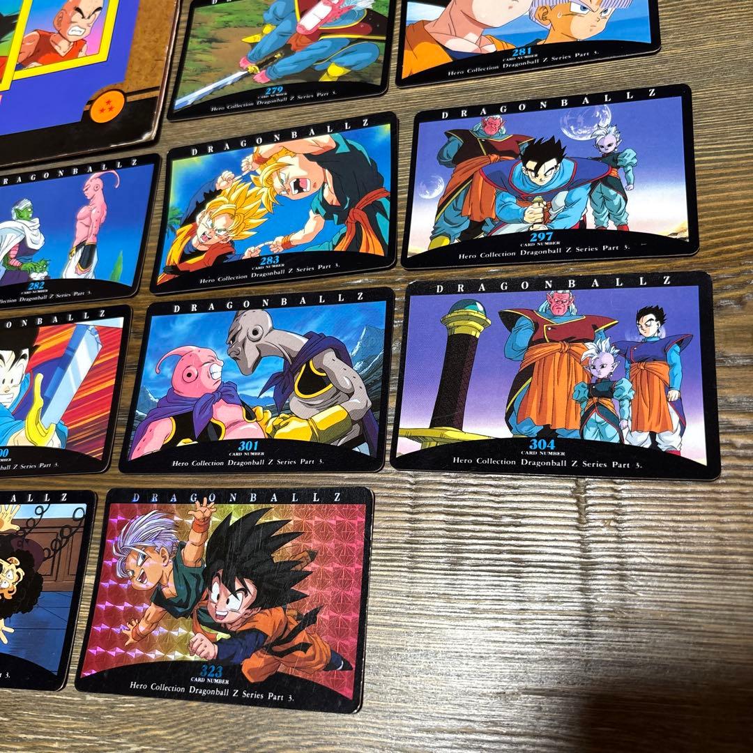 レアキラカード VintageドラゴンボールZ ヒーローコレクションアルバム付