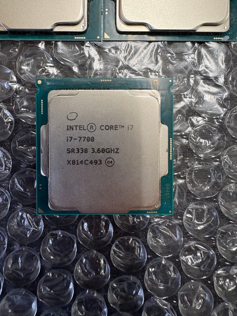 Intel cpu 7世代 i7 3個セット