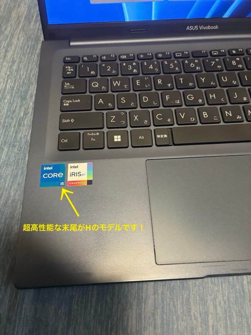 asus vivobook X1403Z Office 12世代i5 Hモデル