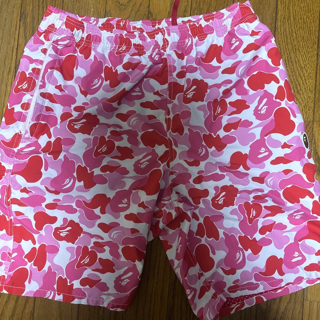 エイプ カモ柄 迷彩　ショートパンツ