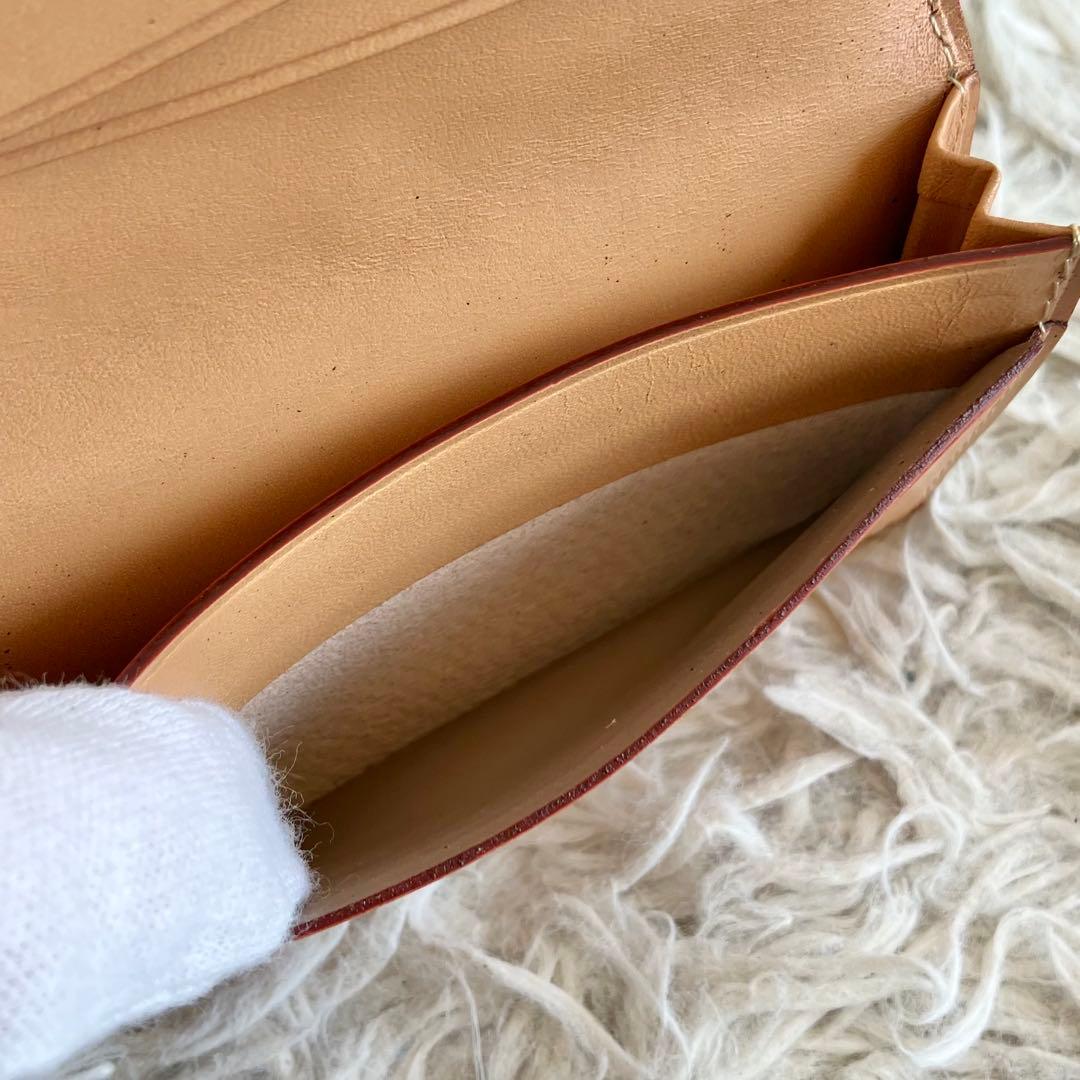 【美品 最高級コードバン】ガンゾ　カードケース　名刺入れ　ダークグリーン　本革