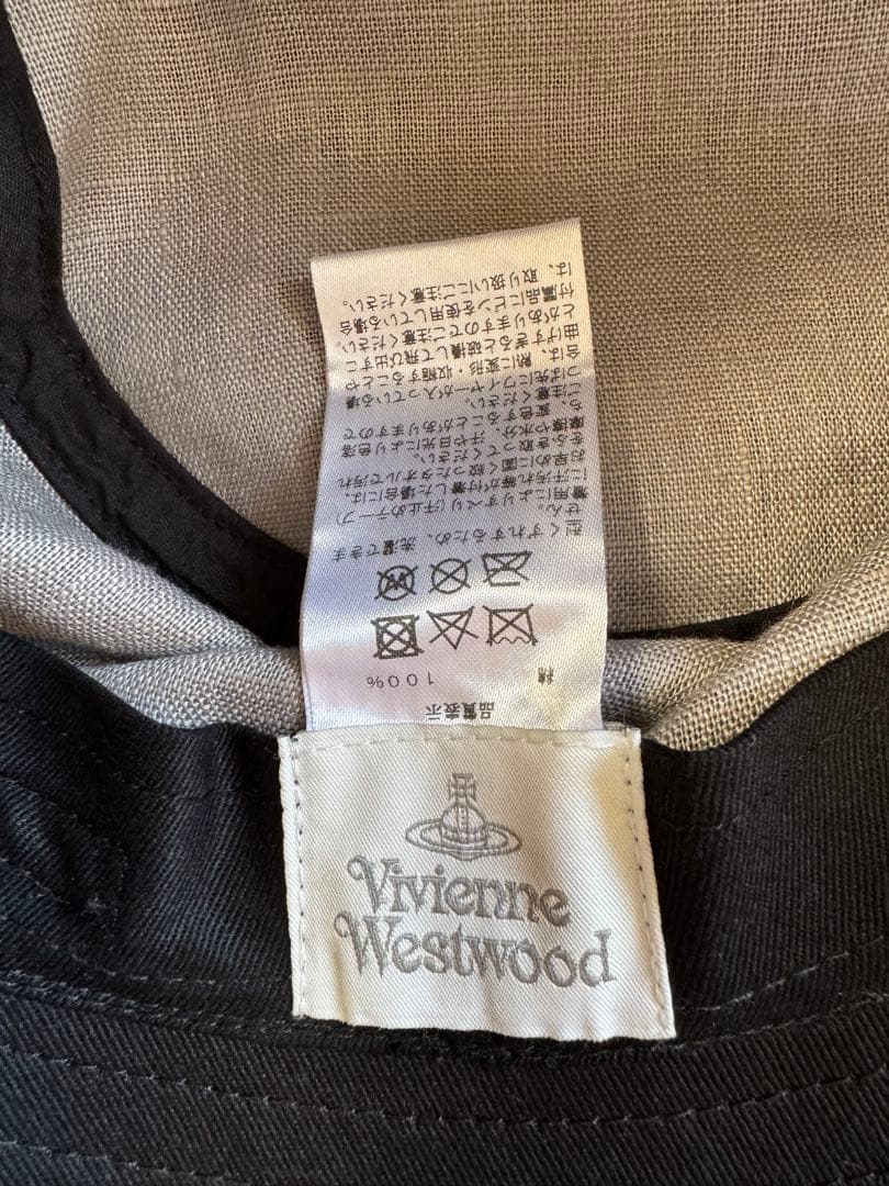 Vivienne Westwood バケットハット 黒
