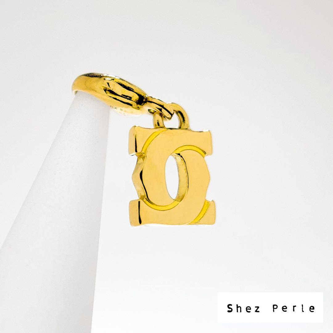 ⚪︎Cartier カルティエ 2C チャーム ペンダント YG750 1.5g