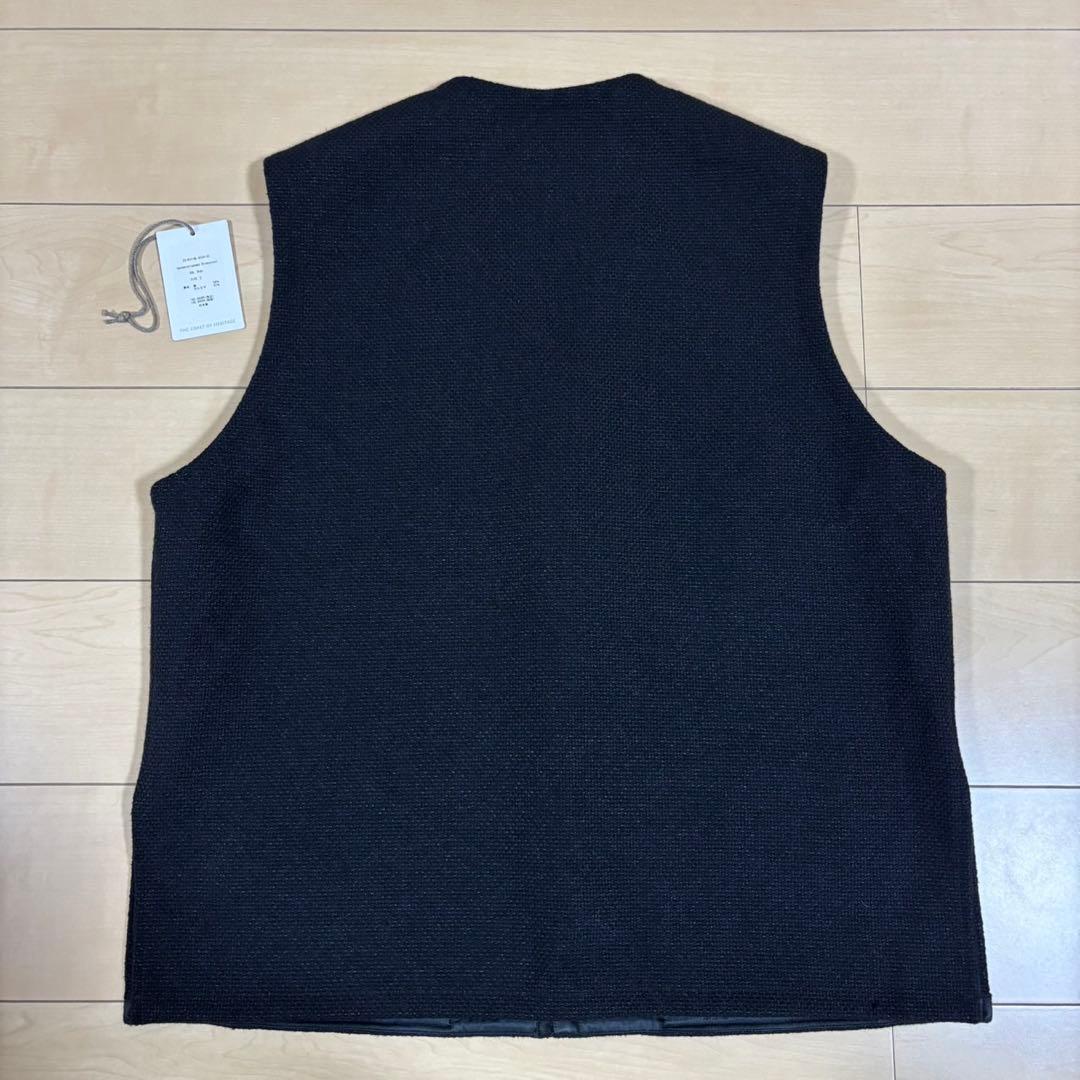 トップス HERILL Cashmere linen mat Chimayo vest