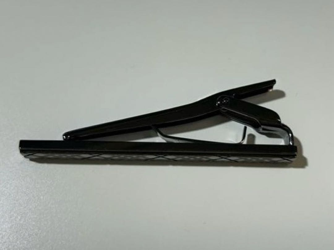 BURBERRY BLACK LABEL ブラック ネクタイピン　　チェック柄