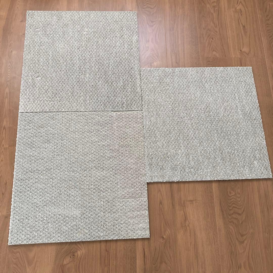 静床ライト 15枚セット 防音カーペット 防音マット 端材オマケ付き