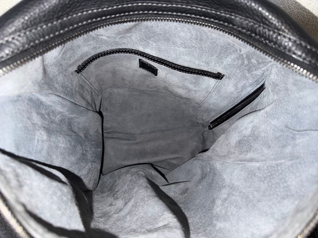 早い者勝ち 最終値引 超美品 土屋鞄 トーンオイルヌメ バックパック ブラック