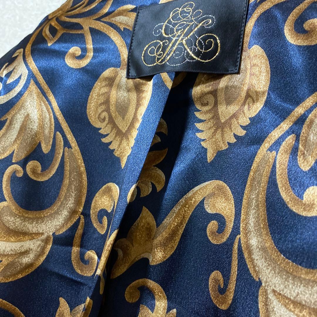 伊太利屋 テイラードジャケット 新品未使用タグ付 濃紺 サイズL 11号