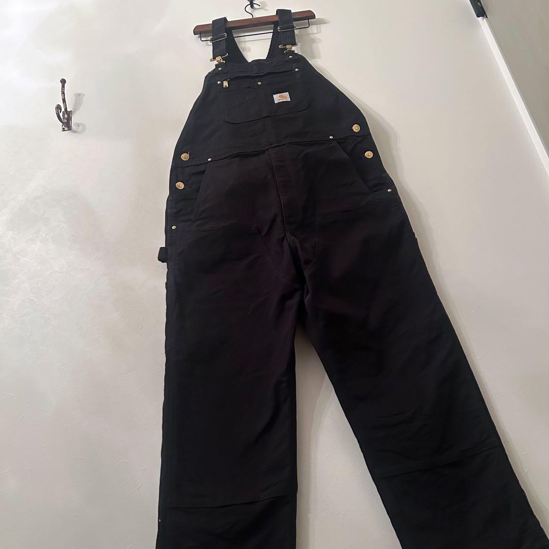 カーハート オーバーオール ダック ダブルニー W36×L30 メキシコ製 美品