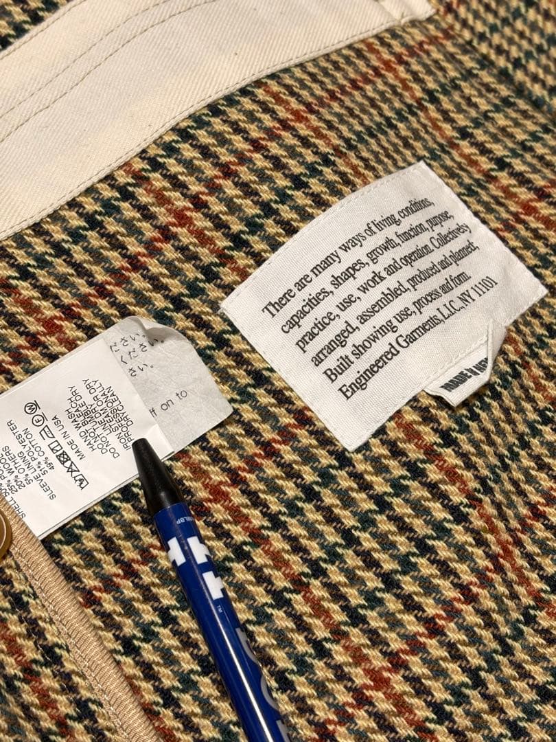 ENGINEERED GARMENTS ロイタージャケット XS 美品