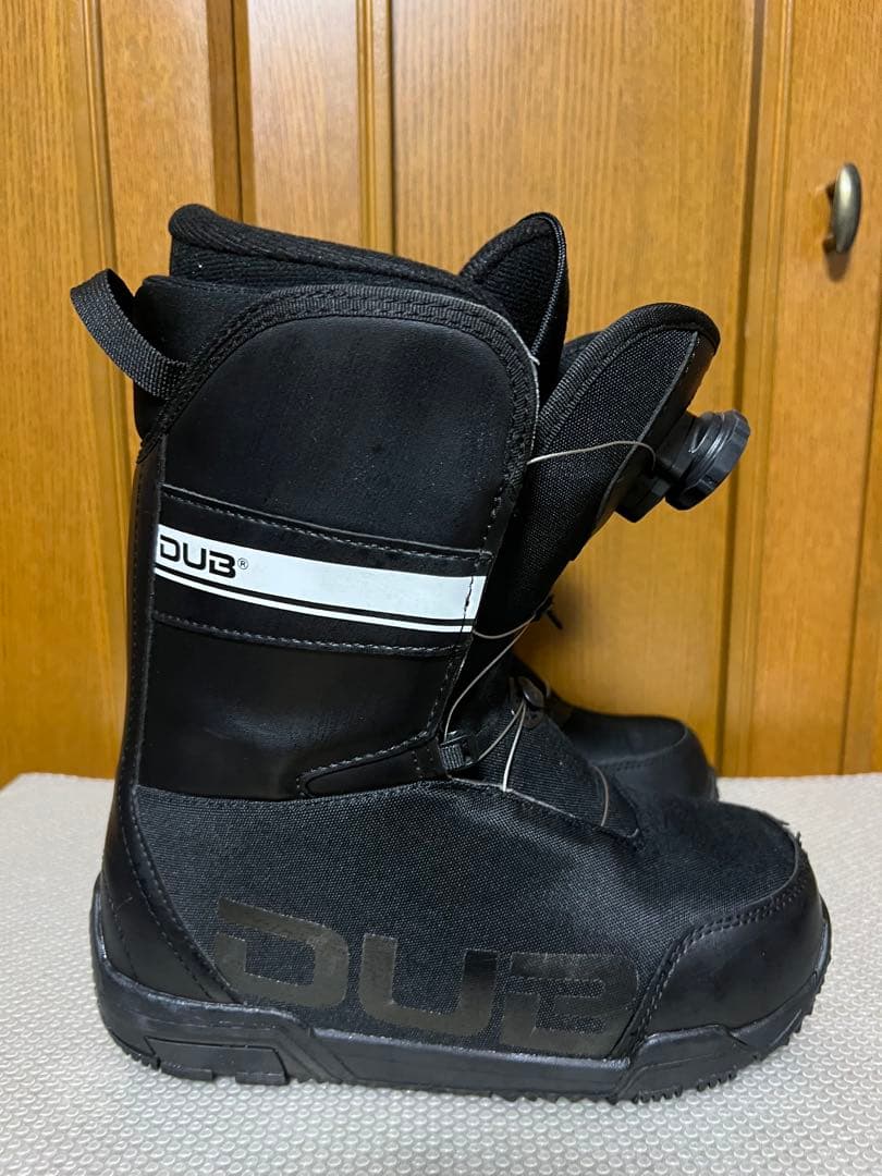 美品　DUB BOAスノーボードブーツ US 6 24cmブラック