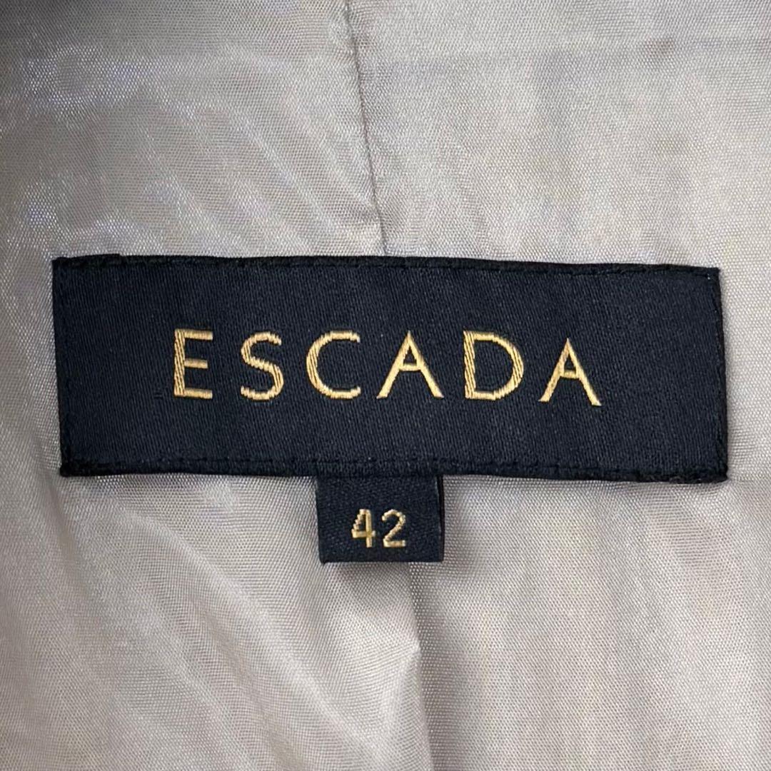 人気♡XLサイズ♡シルク♡ESCADA エスカーダ デザイン ジャケット