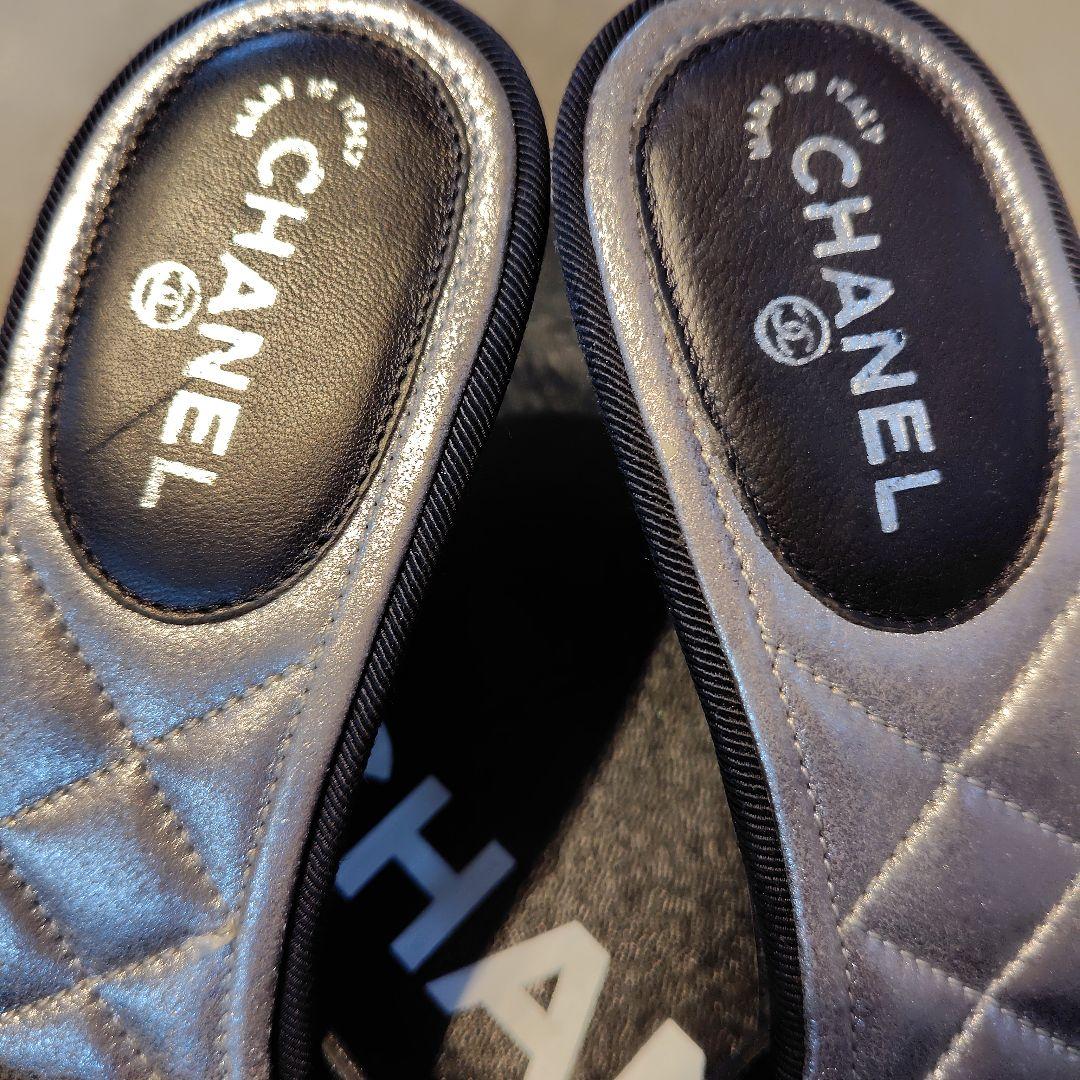 専用ページ『訳あり』　シャネル　サンダル　ミュール 37