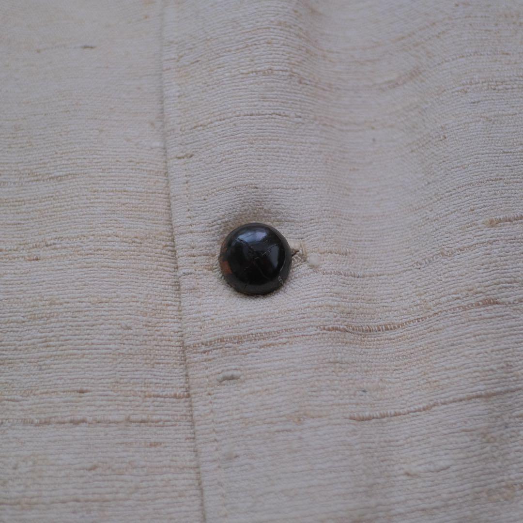 60s usa製 カスリ 絣 ネップ テーラードジャケット オフホワイト