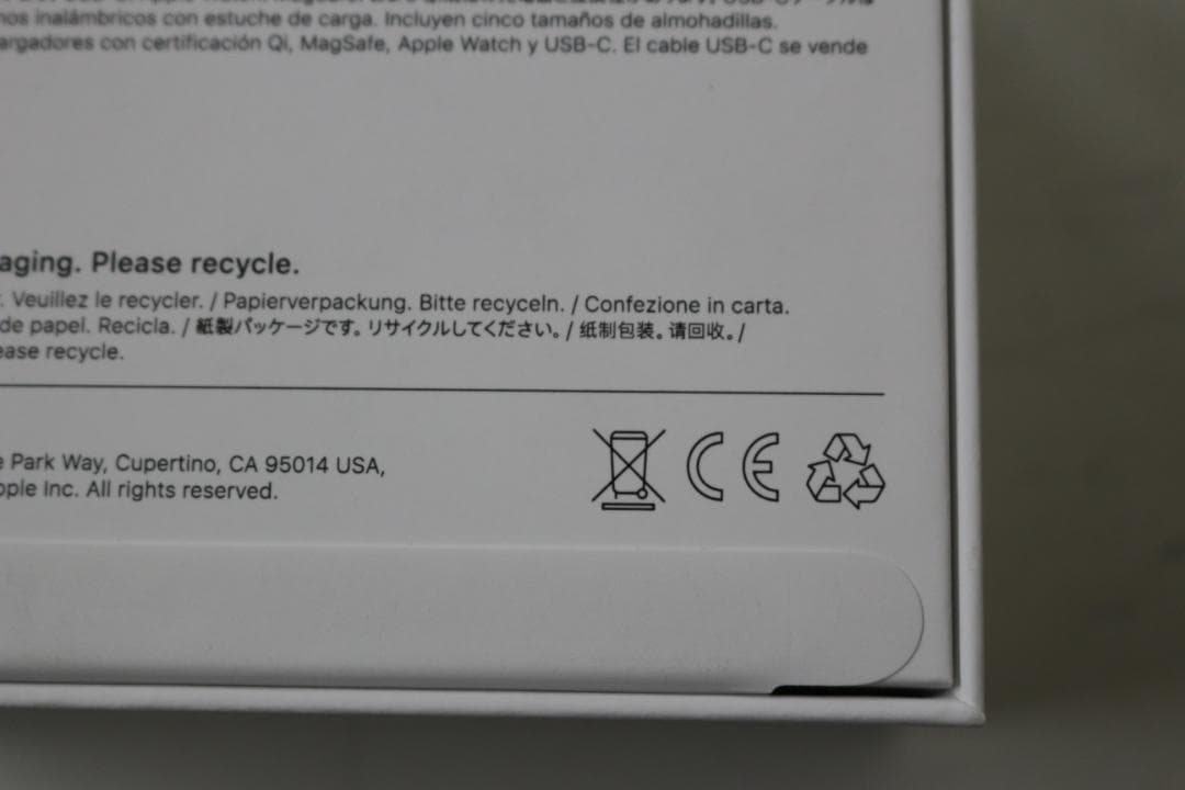 未使用 エアポッズ プロ 3 MFHP4J/A AIR Pods 3