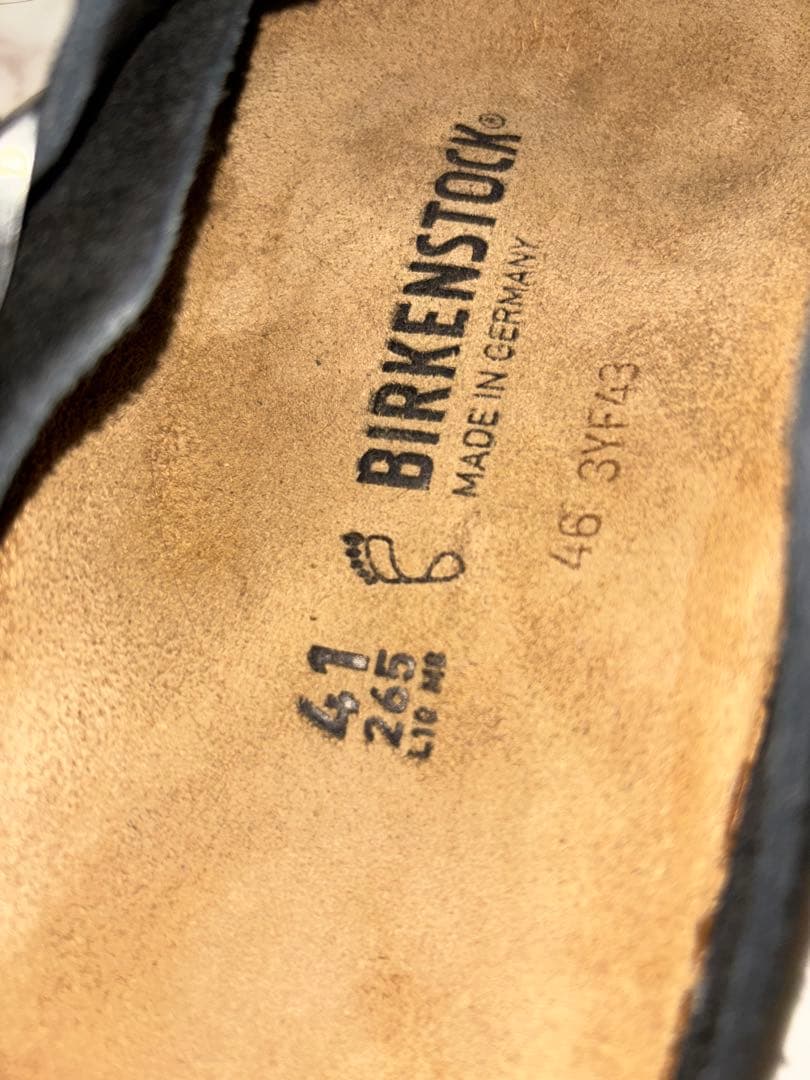 BIRKENSTOCK ブラックサンダル