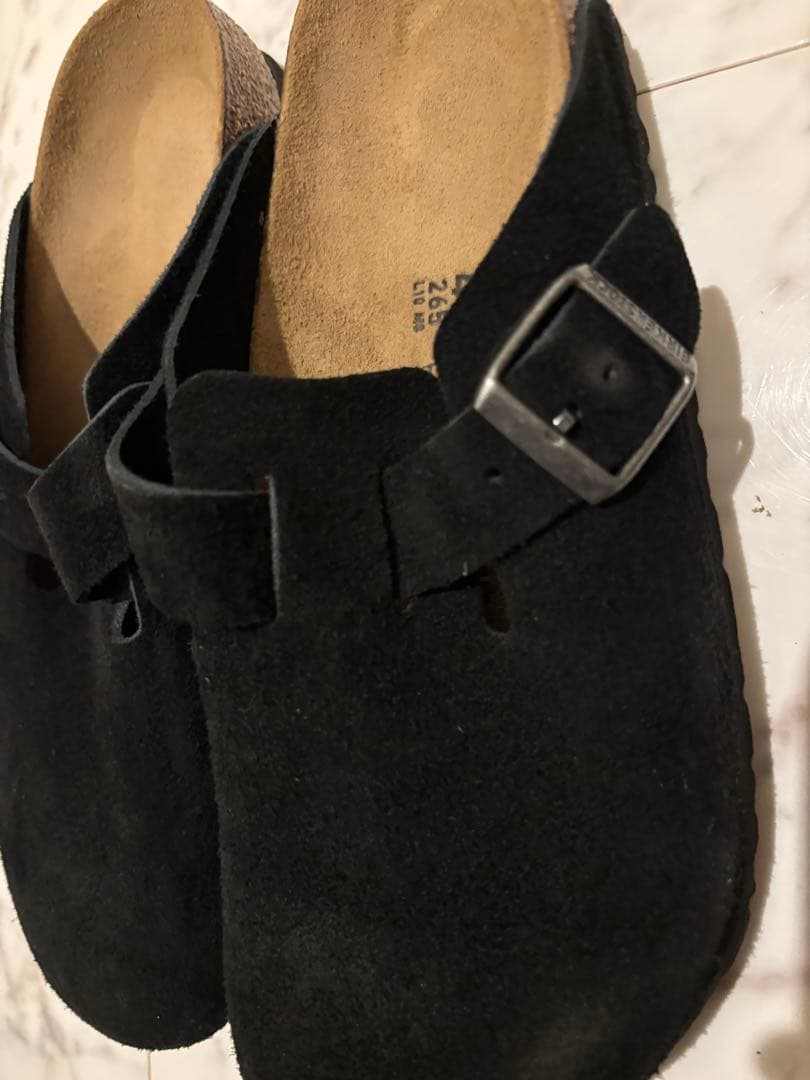 BIRKENSTOCK ブラックサンダル