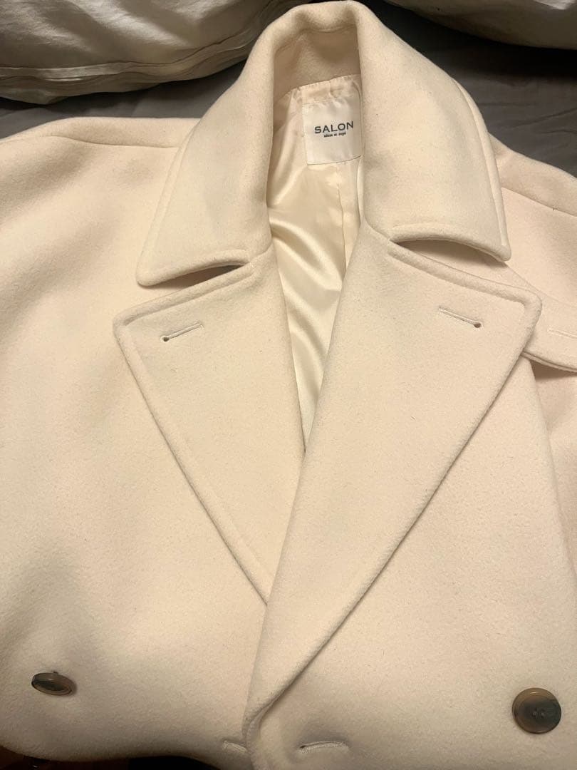 SALON adam et rope' MiliorメルトンPコート