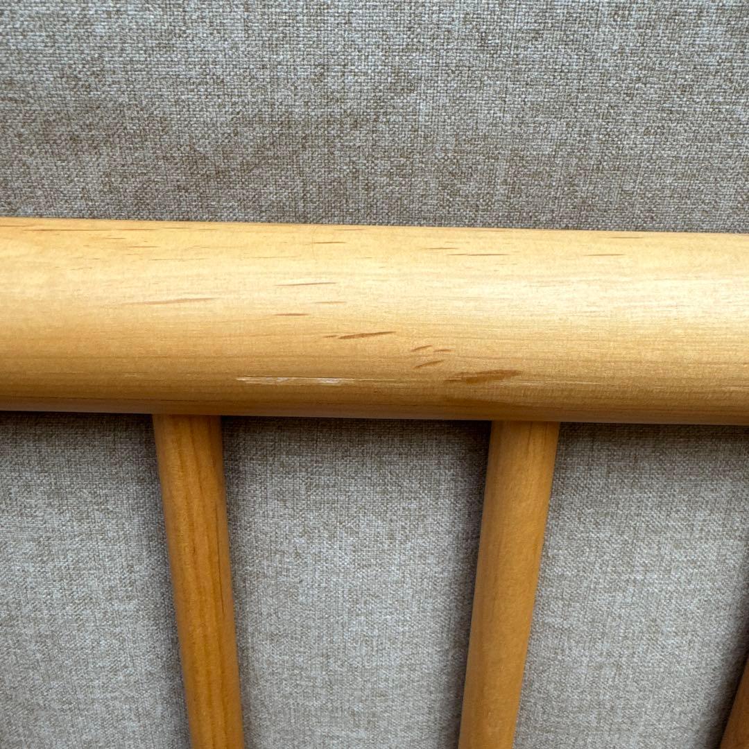 isseiki ERIS 1人掛けソファ　無垢材　アルダー材　北欧　ベージュ