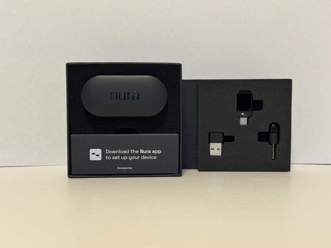 nura true pro ワイヤレスイヤホン ＋ 専用トランスミッター