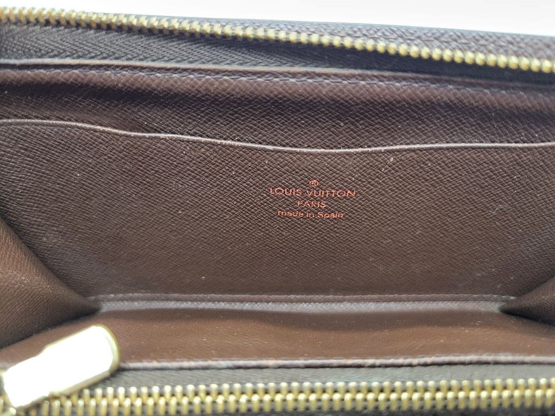 ルイ・ヴィトン 長財布 ダミエ ポルトモネ・ジップ N61728