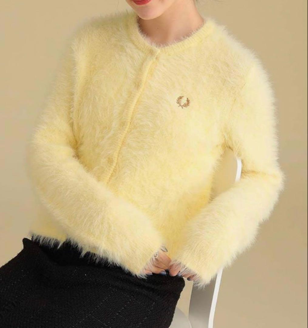 【ホームラン】FREDPERRY×RayBEAMSシャギーカーディガン