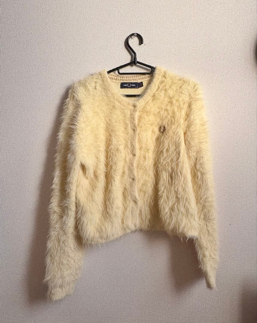 【ホームラン】FREDPERRY×RayBEAMSシャギーカーディガン